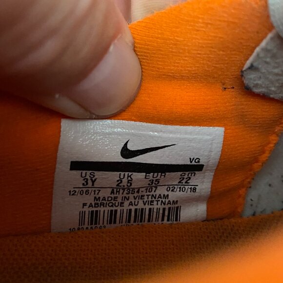 Nike Mercurial X Vapor Futsal Shoes - Size 3 - Picture 8 of 8